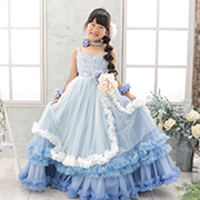 写真館ピノキオ　王子店　七五三　写真　ドレス　女の子