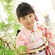 写真館ピノキオ　王子店　七五三　写真　着物