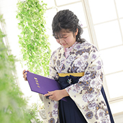写真館ピノキオ　王子店　女袴　写真　卒業