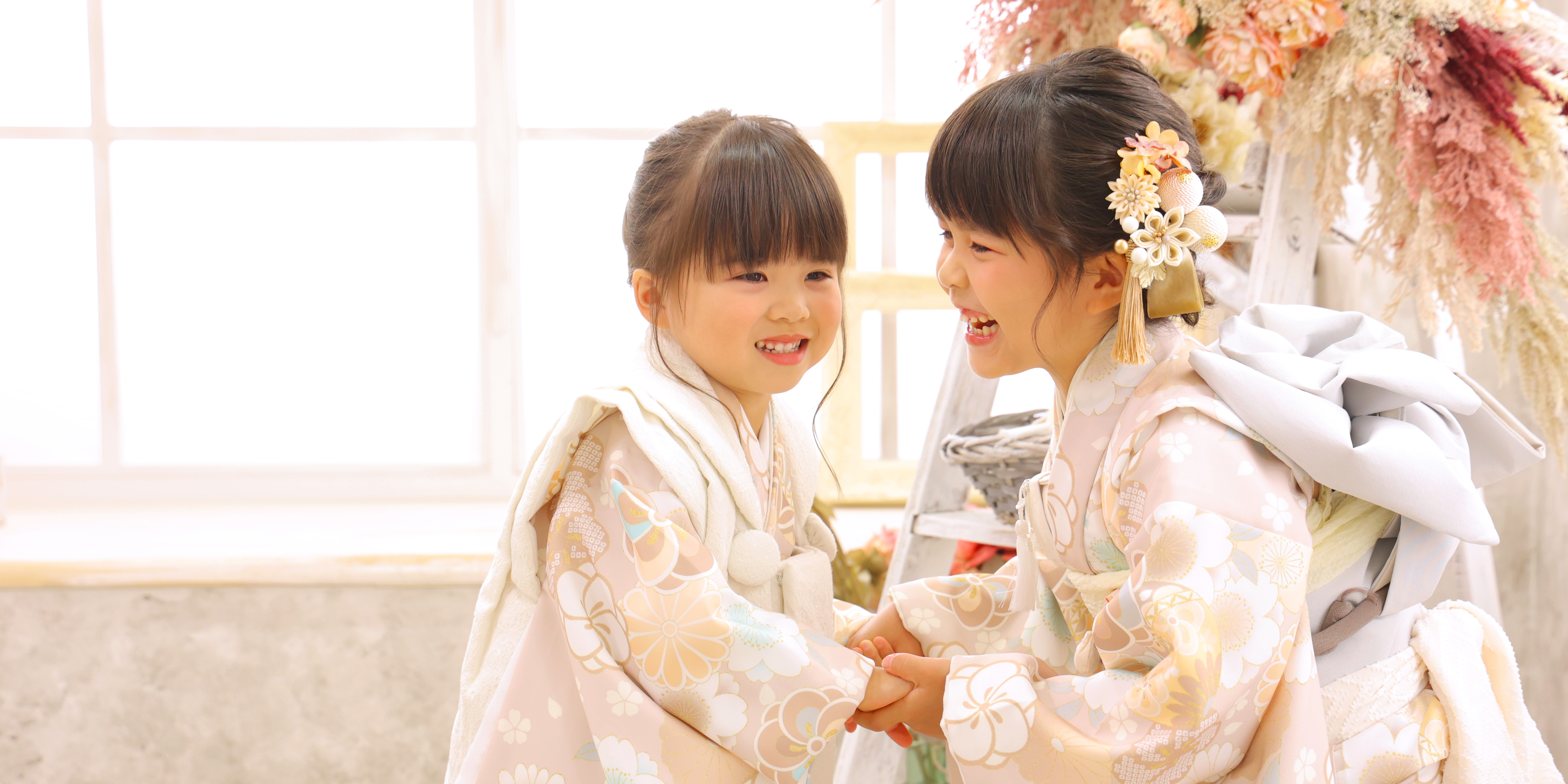 光が丘　着物　姉妹　