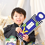 光が丘　七五三　3歳　男児