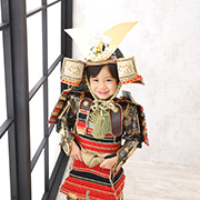 光が丘七五三5歳　兜