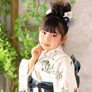 光が丘七五三7歳写真　和装