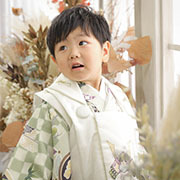 田無店　七五三　男の子　着物3歳