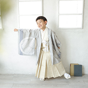 調布店　七五三　着物5歳