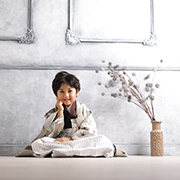 調布店　七五三　着物5歳