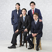 錦糸町店　成人式　スーツ　友達