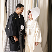 錦糸町店　ブライダル　和装　綿帽子