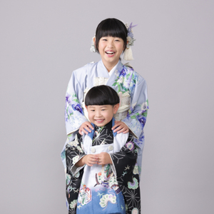 馬込七五三3歳写真　兄弟