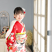 馬込成人式写真　振袖