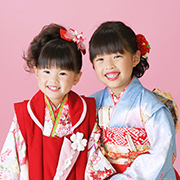 上大岡七五三7歳写真