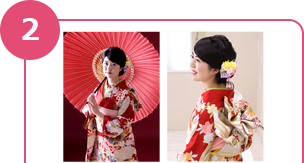 特典2 前撮り六ツ切写真2ポーズ付